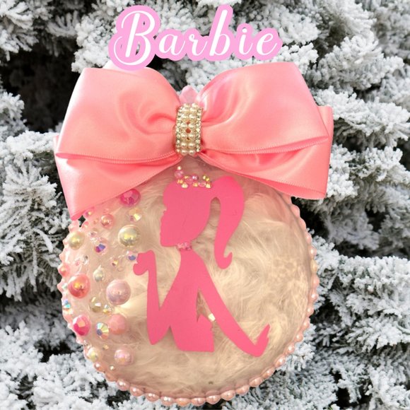 Christmas Ornament, Custom Ornament, Barbie Inspired Gift, Personalized Gift - Picture 6 of 16